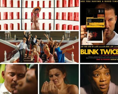 différentes séquences du film blink twice