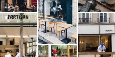 différents coffe shops du Marais