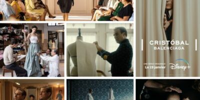différentes scènes de la série espagnole Christobal balenciaga