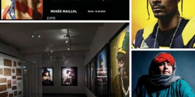 différentes vues de l'exposition andres serrano au musée maillol