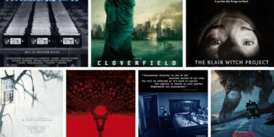 différentes affiches de found footage