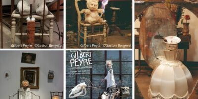 différentes créations de l'artiste Gilbert Peyre
