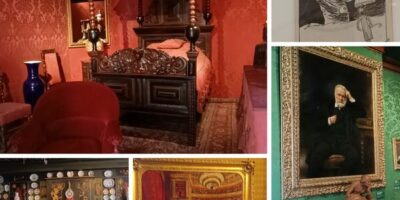 différentes vues de la maison de victor hugo à Paris