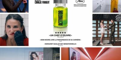 différentes scènes du film The Substance