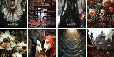 différentes créations de Vallesia Obscura