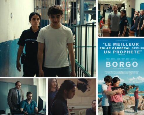 différentes scènes du film Borgo