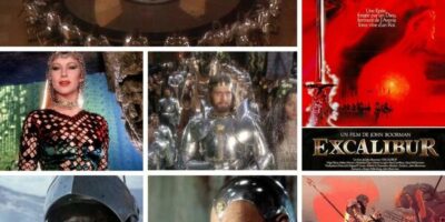 différentes scènes du film excalibur de boorman