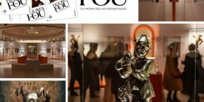 différentes vues de l'exposition Figures du fou au Louvre