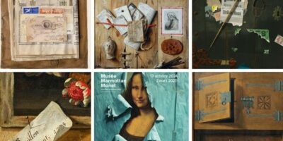 différentes oeuvres présentées à l'exposition trompe l'oeil au musée marmottan