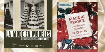 affiches des expositions Made in France et Mode en modèles