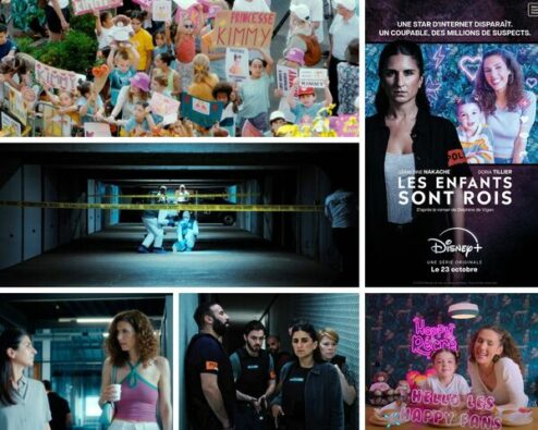 différentes scènes de la série Les enfants sont rois