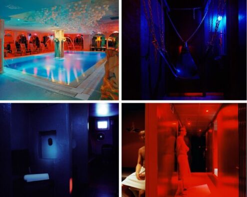 différentes photos de la série "Backroom" de Vincent Couderc
