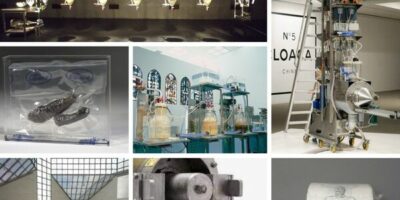 différentes vues de l'oeuvre Cloaca de Win Delvoye