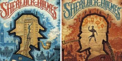 couvertures des tomes 1 et 2 de la bande dessinée dans la tête de sherlock holmes