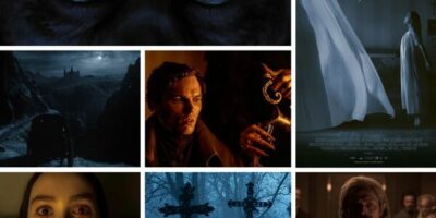 différentes scènes du film Nosferatu 2024
