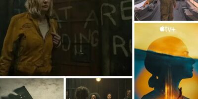 différentes scènes de la saison 2 de la série Silo