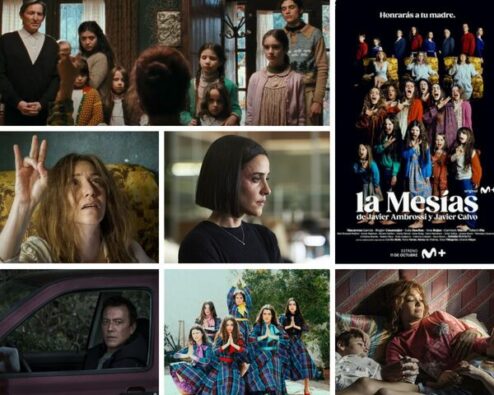 différentes scènes de la série La Mesias