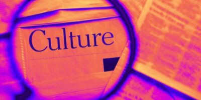 le terme culture imprimé sur une une de journal