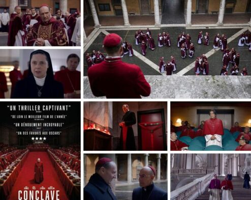 différentes séquences du film Conclave