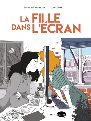 couverture de la BD la fille dans l'écran