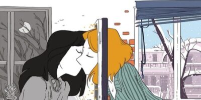 couverture de la BD la fille dans l'écran