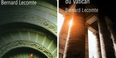 couvertures des ouvrages de Bernard Lecomte sur les secrets du vatican