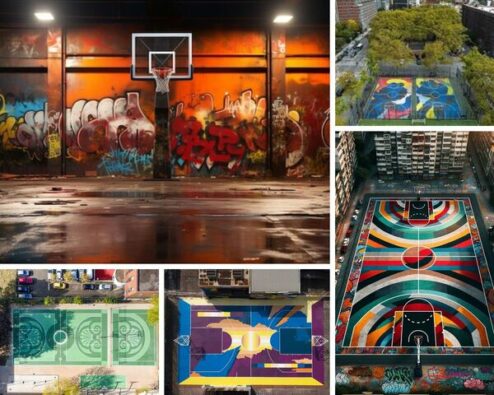 différents types de sports murals