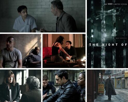 différentes séquences de la série the Night of