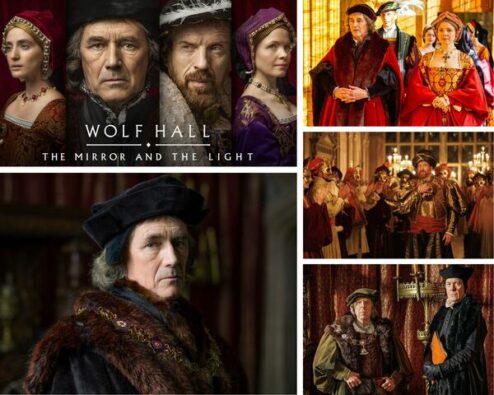 différentes scènes de la série Wolf Hall 2