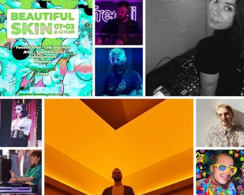 artistes invités à la Beautiful Skin party de mars 2025