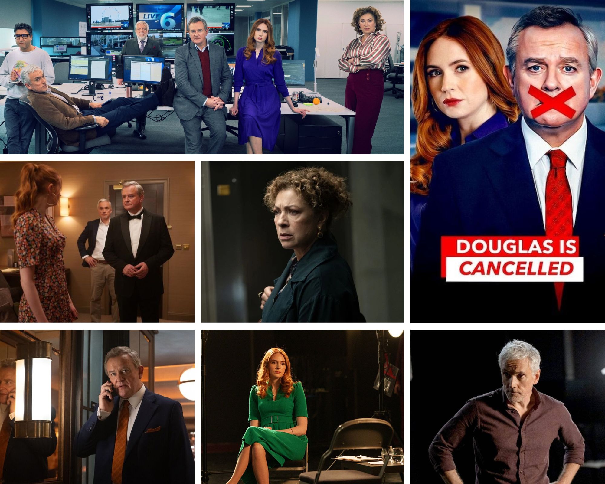 différentes séquences de la série Douglas is cancelled