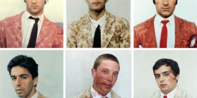 différents portraits de la série Bullfighters de Rineke Dijkstra