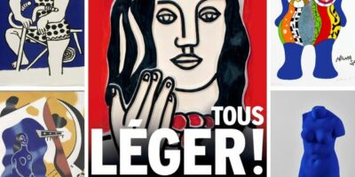 différentes vues de l'exposition Tous Léger au musée du Luxembourg