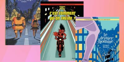 couvertures des trois tomes de la série BD l'extravagante comédie du quotidien