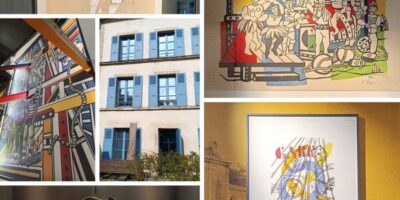 différentes vues du musée Fernand léger - André Mare à Argentan