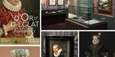 différentes vues de l'exposition d'or et d'éclat