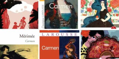 différentes couvertures du livre Carmen de Mérimée