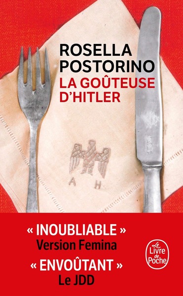couverture du roman la gouteuse d'Hitler de rosella postorino