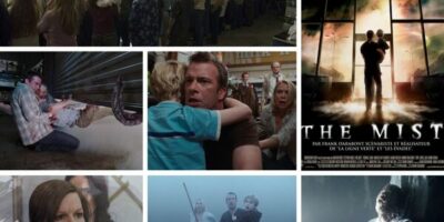 différentes scènes du film The Mist 2007