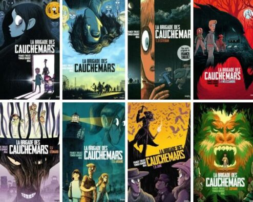 couvertures de la série BD La brigade des cauchemars