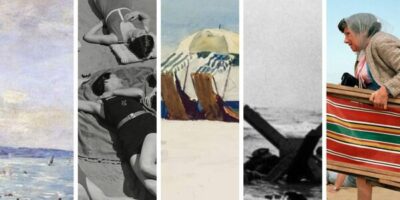 différentes oeuvres représentant la plage