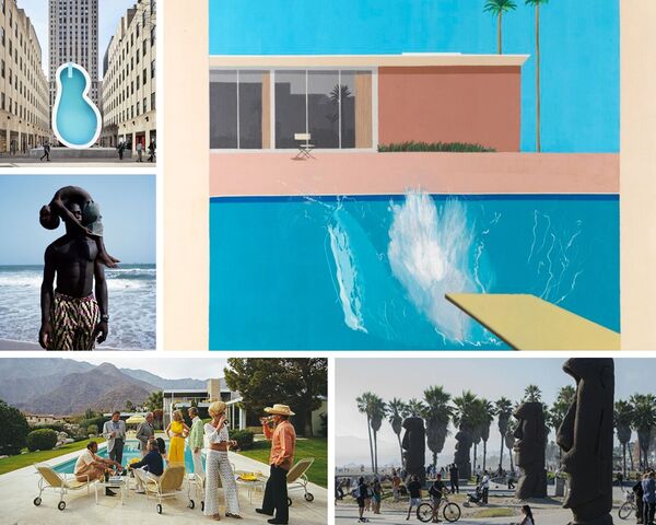différents artistes représentant l'été