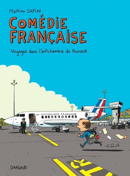 couverture de la BD Comédie française de Mathieu Sapin