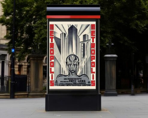 l'affiche de Métropolis