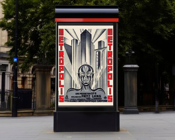 l'affiche de Métropolis