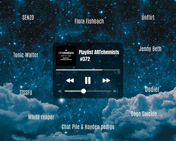 artistes composant la playlist 372