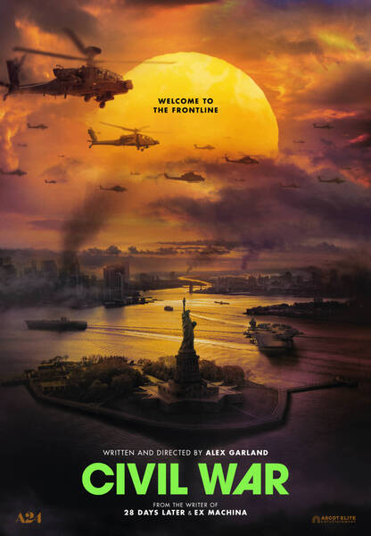 affiche du film Civil war
