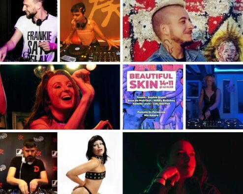 artistes de la beautiful skin party nov 2025