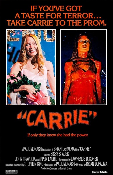 affiche du film carrie de brian de palma