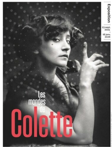 affiche expo Les mondes de Colette à la BNF